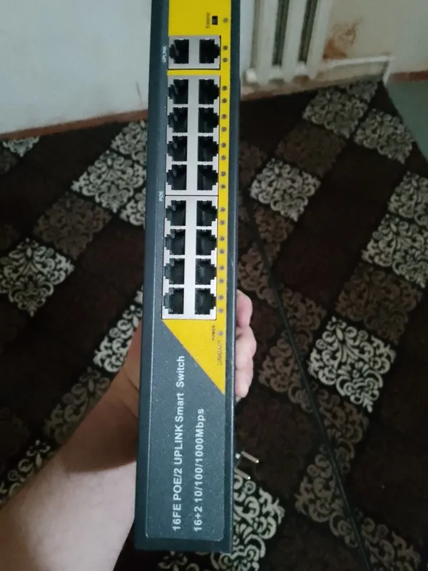 Poe switch ip kamera uchun