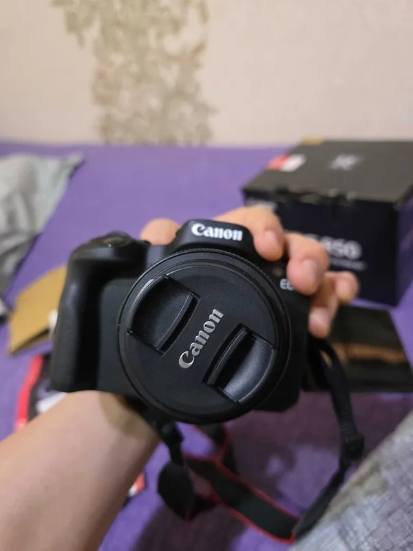 CanonEOSR50 RF-S 18-45mm 24.2MP 4K Полный комплект Отличное состояние 2 CanonEOSR50 RF-S 18-45mm 24.2MP 4K Полный комплект Отличное состояние 2