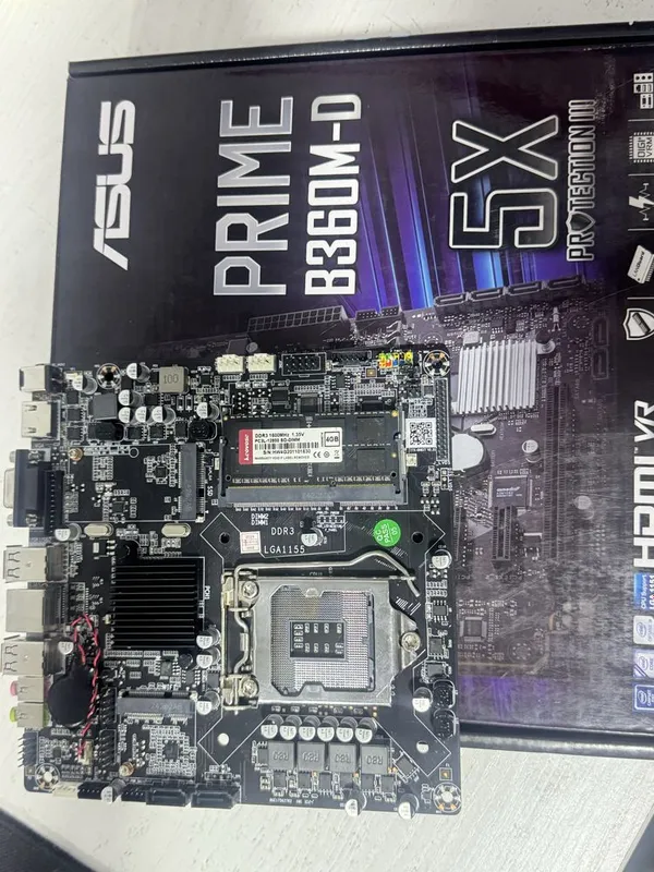 Asus PRIME B360M-D platasi holati ideal koropka 4 GB rami ham bor…….. 3 Asus PRIME B360M-D platasi holati ideal koropka 4 GB rami ham bor…….. 3