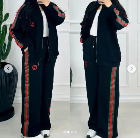 женский спортивный костюм (двойка) в стиле Gucci