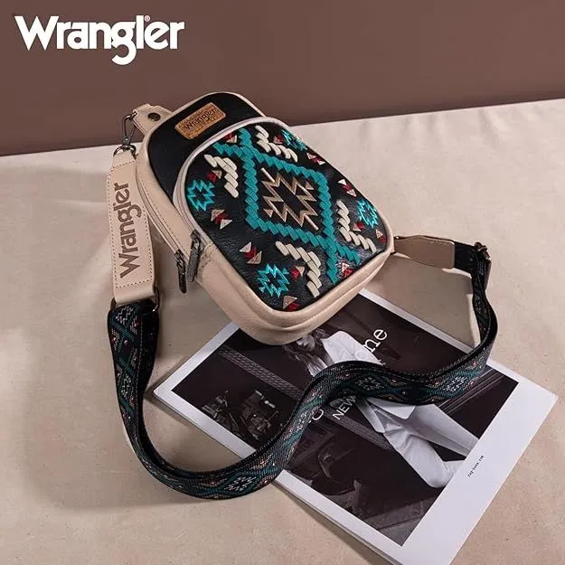 Женская Сумка Wrangler Aztec Crossbody Sling Bag for Women — фото 5