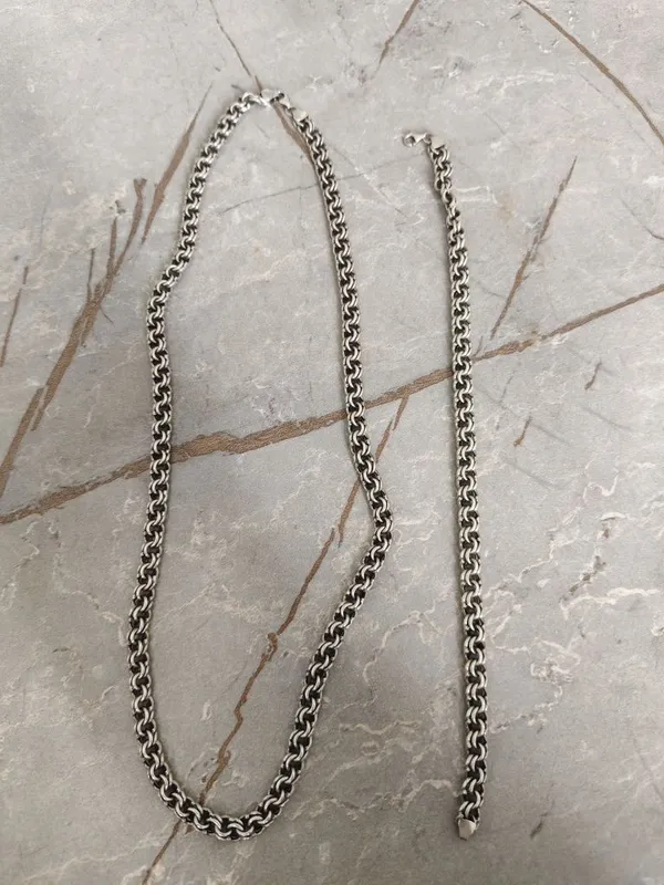 Kumush 925 proba braslet spichka kamplekt sotladi