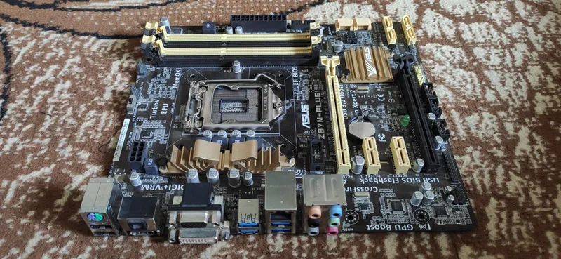 Материнская плата asus z87m plus