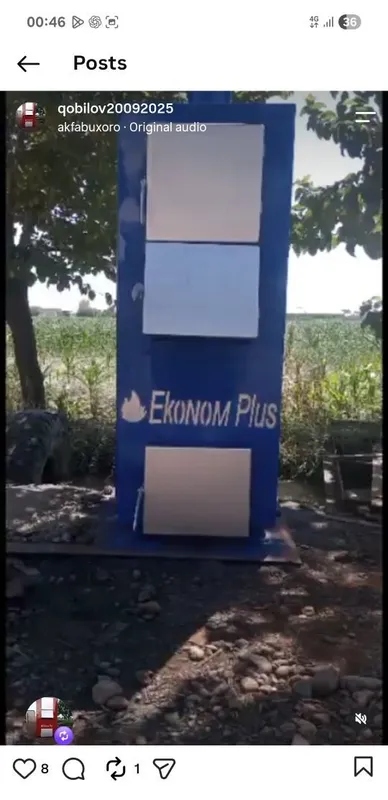 Ekanom katyol sotiladi xonadon teplitsa va boshqa maqsadlar uchun 2