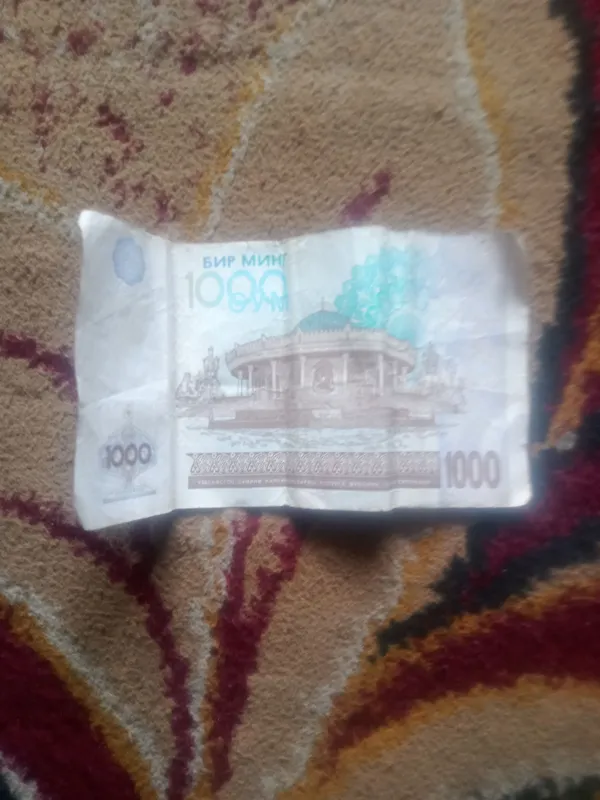 estalik uchun 1 ming soʻmlik pul 1