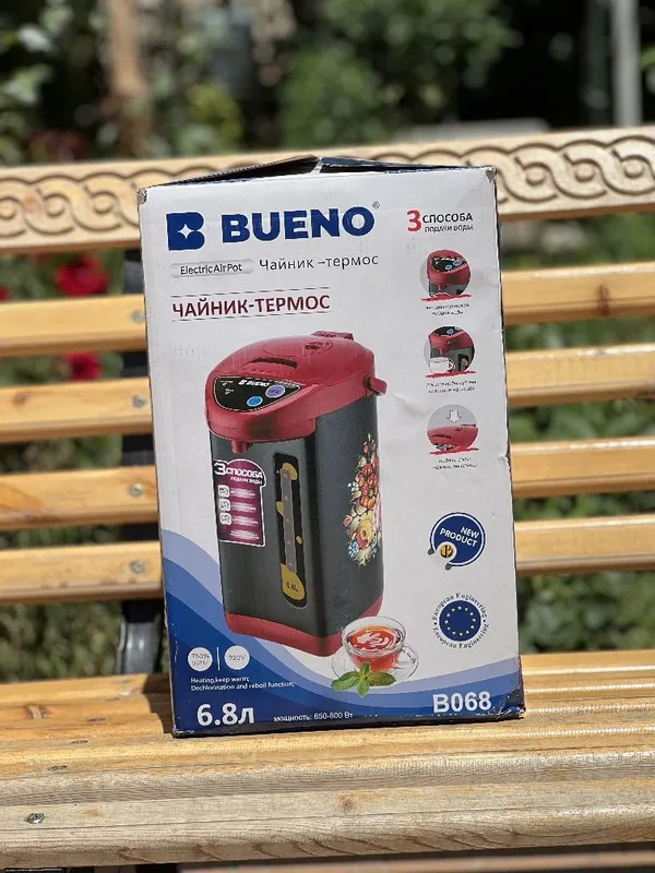 Чайник-термос BUENO B068, 6.8 л — новый, в упаковке