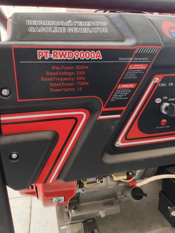 Бензогенератор EDON 8000W  PT-RWD9000A 2