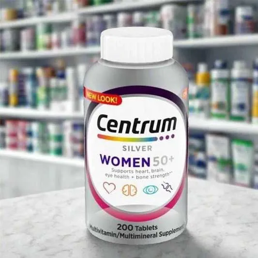 Центрум для Женщин старше 50 Centrum Women 50+, 200 таб Америка