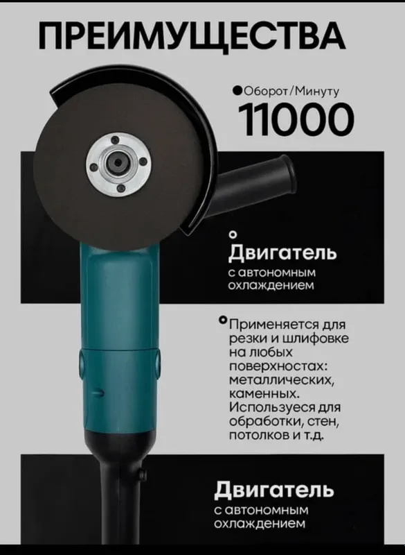 Болгарка Makita 125mm — фото 1