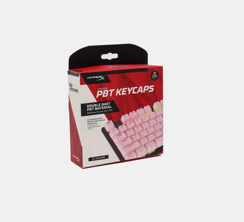 ^HyperX PBT Keycaps Full Key Set keycaplari, RU - Pink 1 ^HyperX PBT Keycaps Full Key Set keycaplari, RU - Pink 1