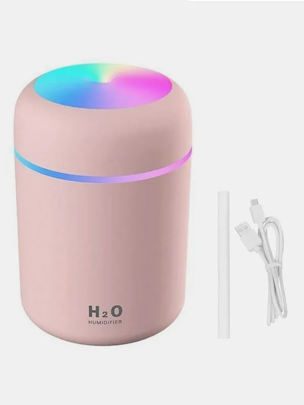 Увлажнитель воздуха H2O, компактный размер, RGB подсветка, бесшумный — фото 4 Увлажнитель воздуха H2O, компактный размер, RGB подсветка, бесшумный — фото 4