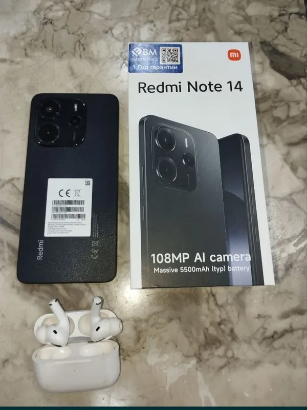 Redmi not 14 8/256gb