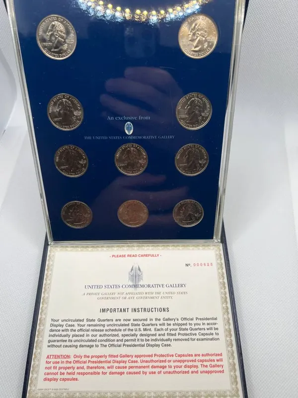 Набор монет State Quarters 2008 — США — фото 2