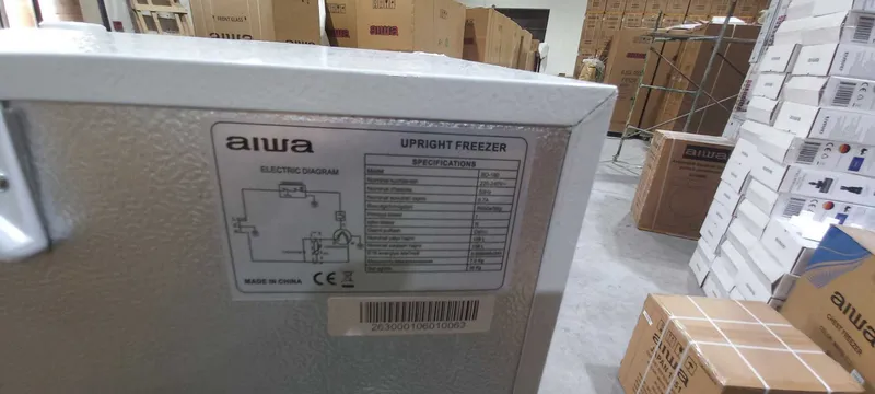 Вертикальный морозильник AIWA BD-180 (6 полок, -18°C) — Новый приход! — фото 5