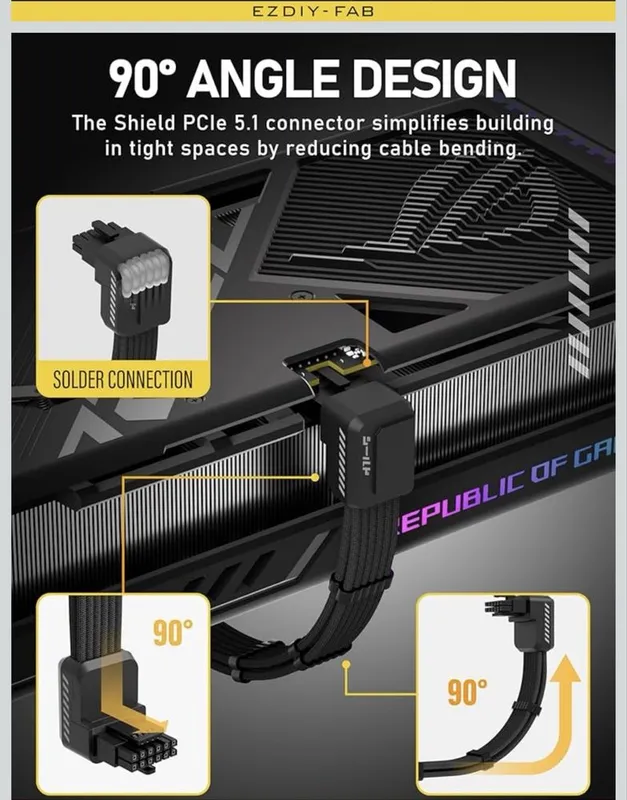 EZDIY-FAB Shield PCIe 5.1 reverse — фото 2