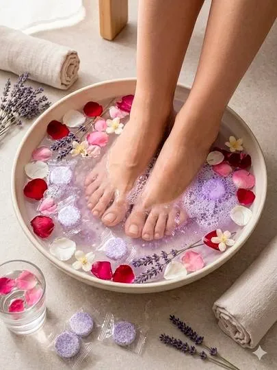 Шипучие таблетки для ванночки ног Pedicure SPA 1 кг — педикюр дома, размягчение кожи 2