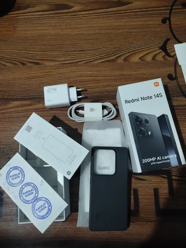Redmi Note 14s 8/256 GB, full komplekt, holati yaxshi — фото 2
