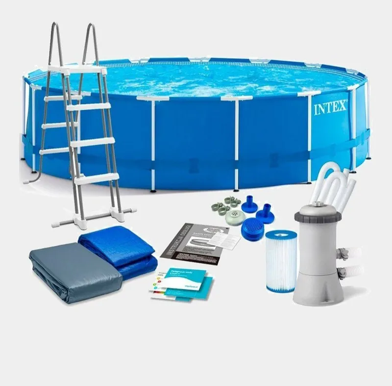 Каркасный бассейн 457×122 INTEX Original basseyn stoyka baseyn BESTWAY