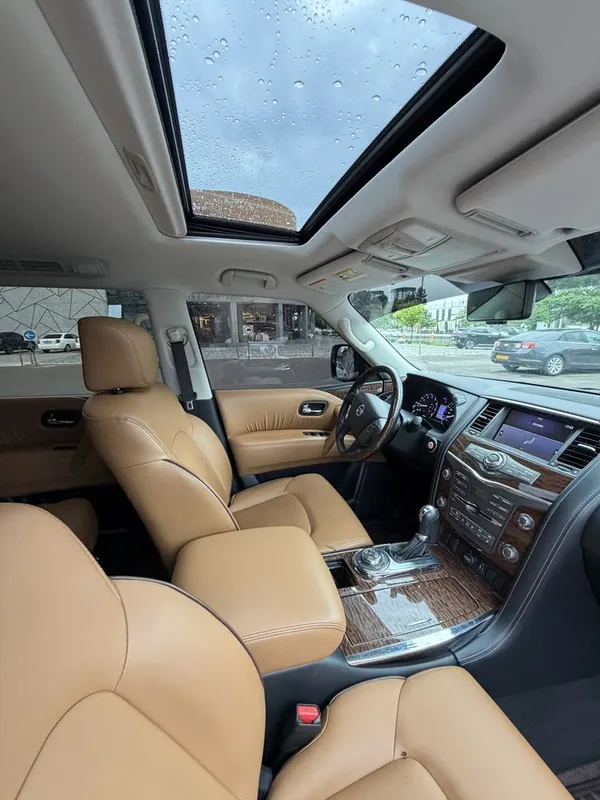 Nissan Patrol 2019 Platinum Flagman Qora — фото 6
