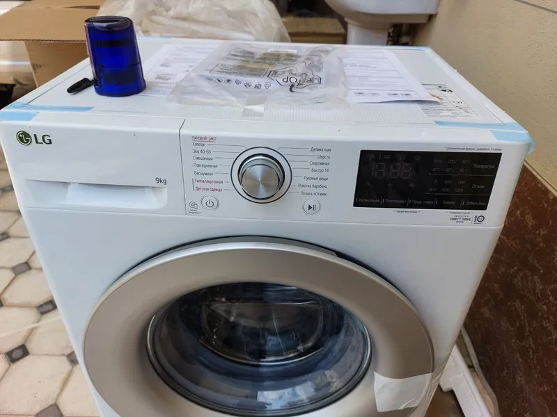 Lg 9 Kg Новый модел — фото 1