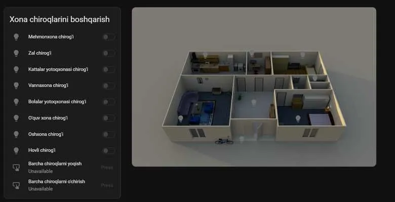 «Aqlli uy» tizimini o'rnatish va sozlash 2 «Aqlli uy» tizimini o'rnatish va sozlash 2