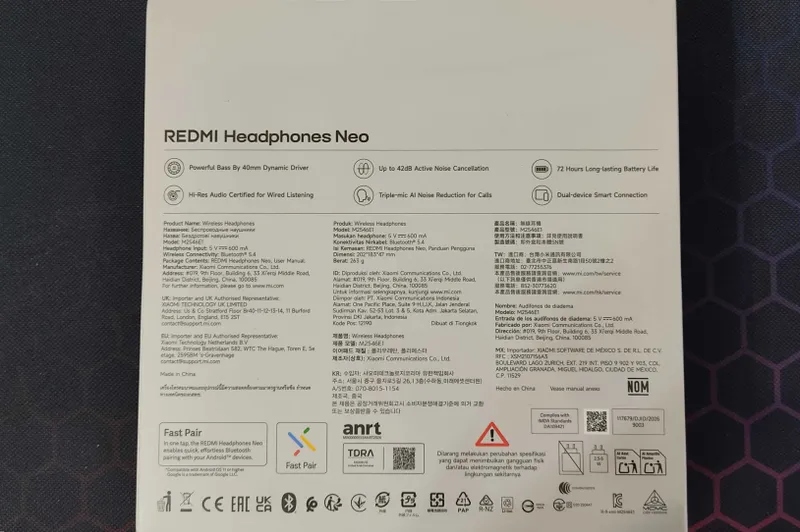 Наушники Redmi Headphones Neo 2