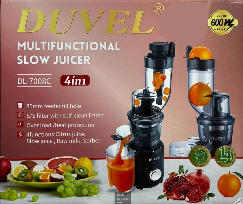 Соковыжималка Duvel DL-7008C 4in1  600W оптом