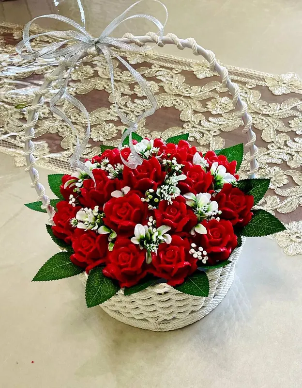 Розы из мыла Розы из мыла