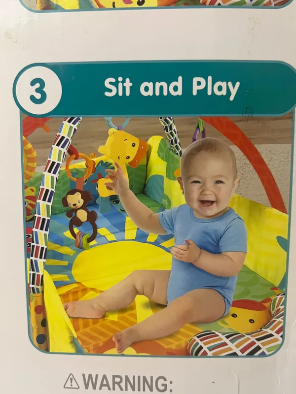 Развивающий коврик Fitch baby 4 3