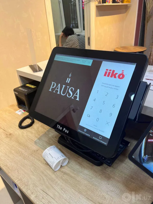 POS monobloki, termal printer, kassa uchun pul qutisi 1 POS monobloki, termal printer, kassa uchun pul qutisi 1