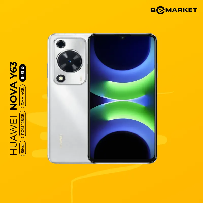 Huawei Nova Y63, Silver, 4/128 GB
