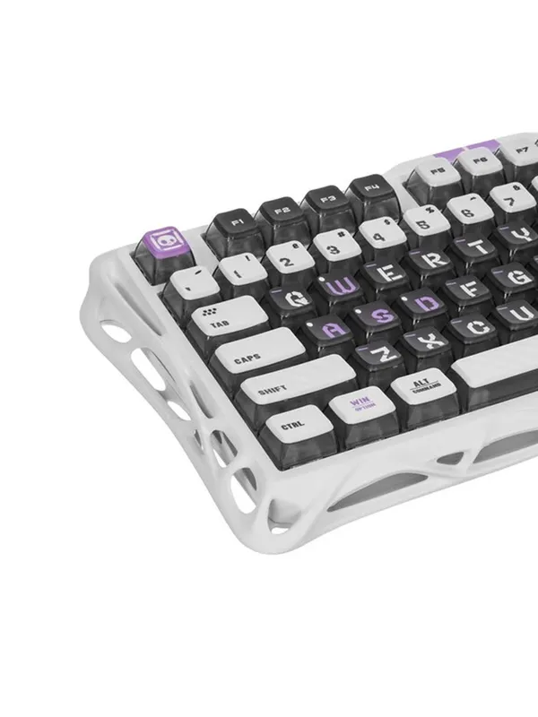 Игровая клавиатура Gravastar Mercury V75, магнитные переключатели, 80 клавиш, RGB подсветка, серый — фото 3