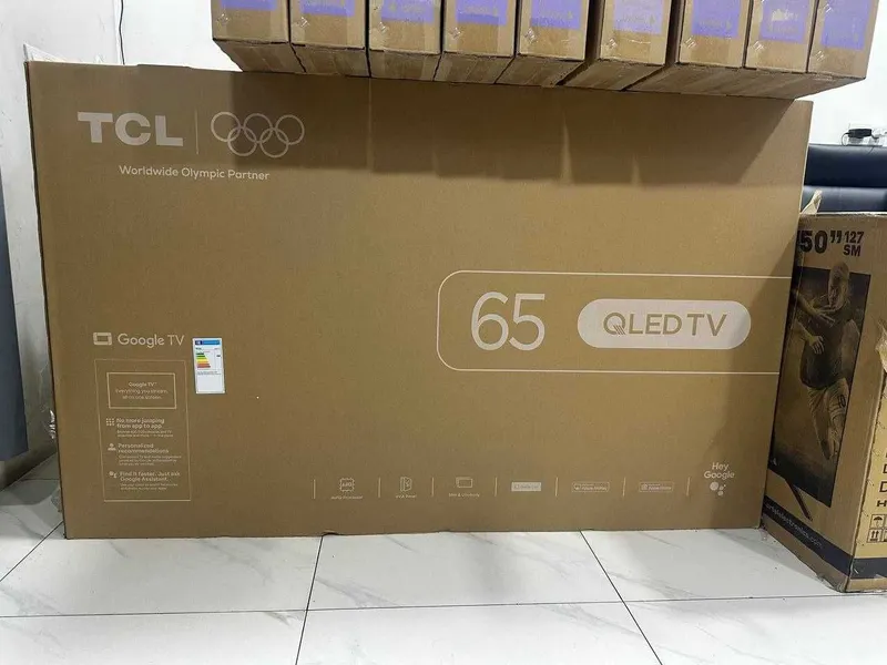 Телевизор TCL 65 T6D QLED 4K Google TV установка есть доставка бонус 2