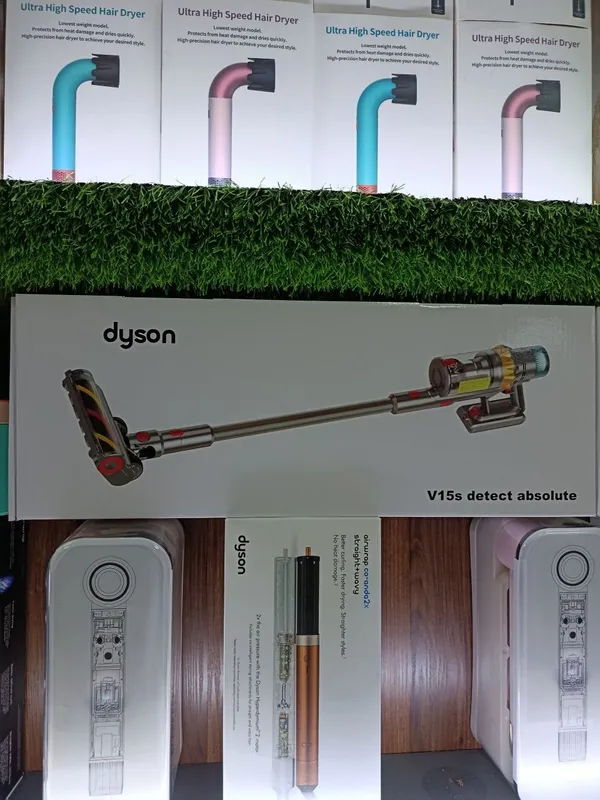 Пылесос Dyson V15 Absolute Беспроводная с бонусом доставка до дома!