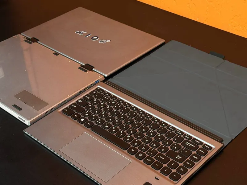Ikki ekranli noutbuk LION E140D 14" YOGA Dual Screen 360° 4
