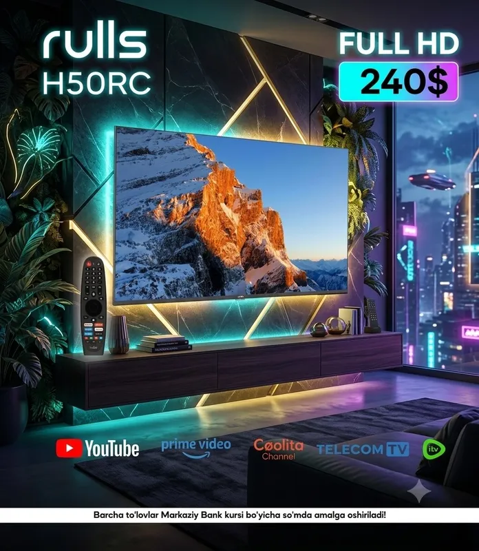 RULLS 50H50RC televizori RULLS 50H50RC televizori