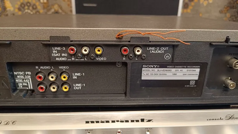 Стерео видео магнитофон Sony slv-ED60 5