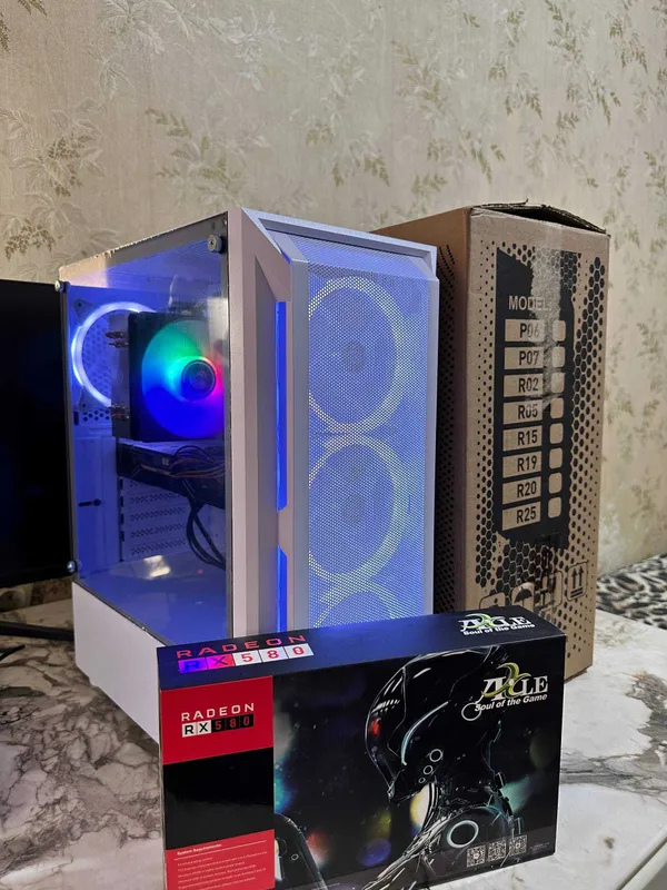 Игровой кейс 12 ядерный/ Rx 580 8gb / 500 ssd