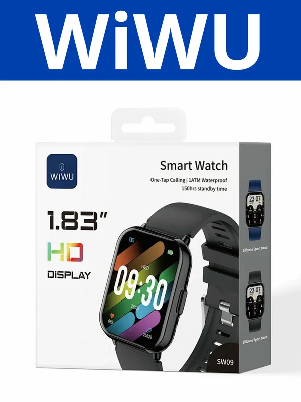 WIWU Smart Watch Yurak urishi,SpO2,kaloriya hisobi — фото 3 WIWU Smart Watch Yurak urishi,SpO2,kaloriya hisobi — фото 3