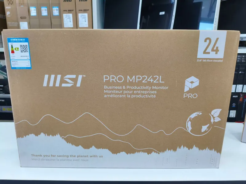 Монитор MSI MP242L 24" FHD 100hz IPS, HDMI (Black) — фото 2