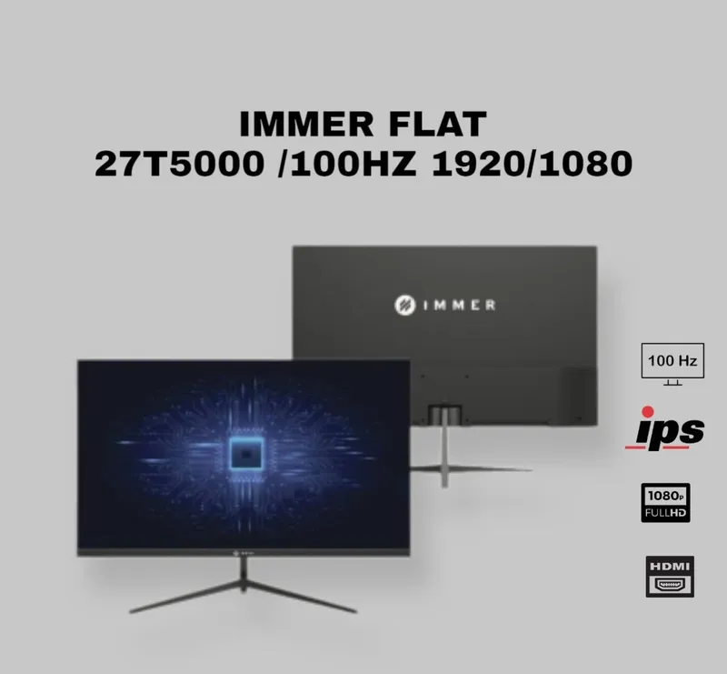 IMMER 27" FHD IPS 100hz FLAT Monitor