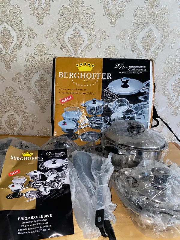 Набор кухонной посуды “Berghoffer”, 27 предметов 1 Набор кухонной посуды “Berghoffer”, 27 предметов 1