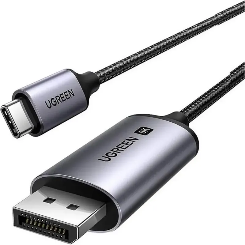 UGREEN USB-C to DisplayPort 8K кабель 1м UGREEN USB-C to DisplayPort 8K кабель 1м