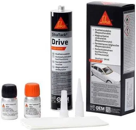 SikaTack Drive Клей холодного нанесения для лобового стекла автомобиля
