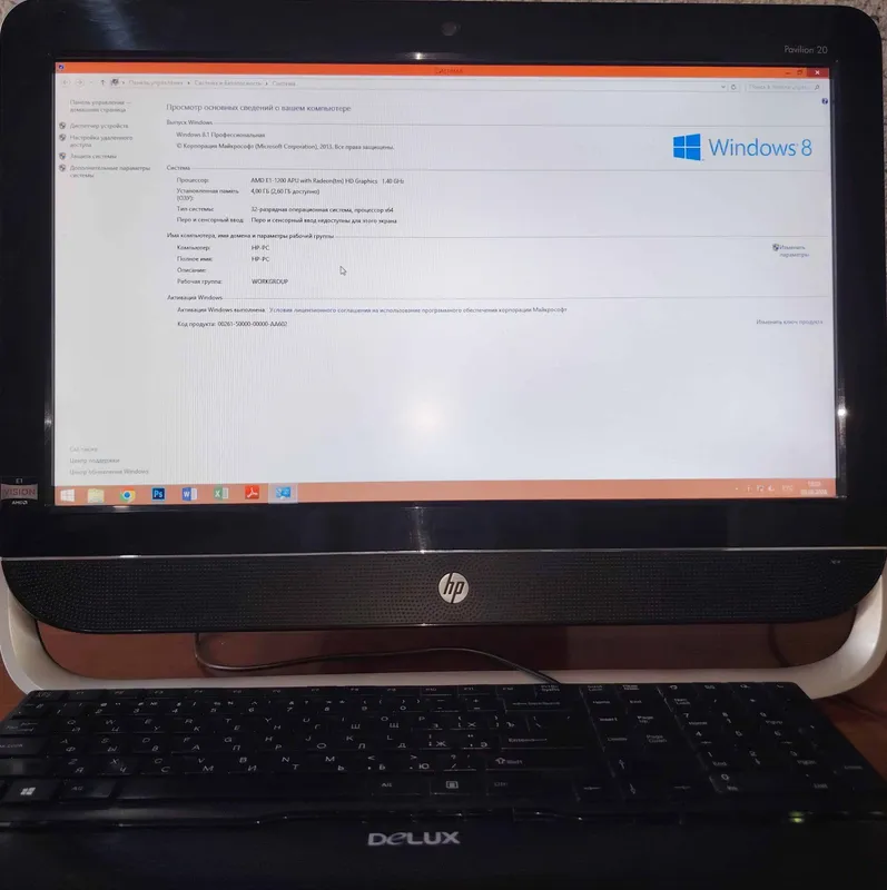 HP Pavilion 20 monoblok — фото 1