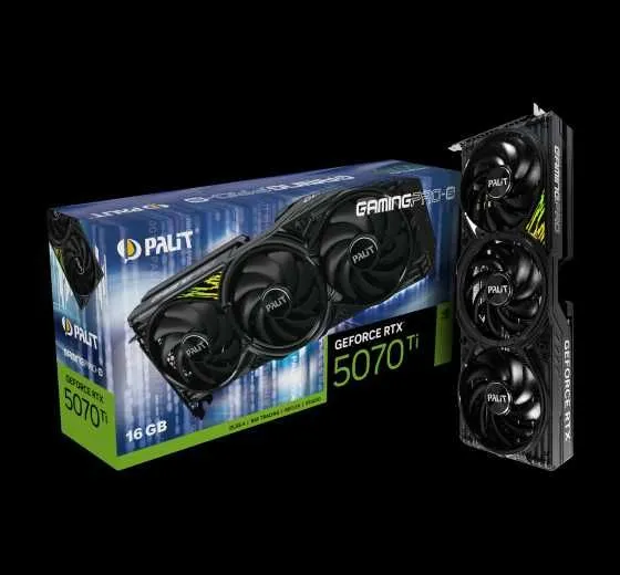Видеокарта Palit GeForce RTX 5070 Ti GamingPro-S