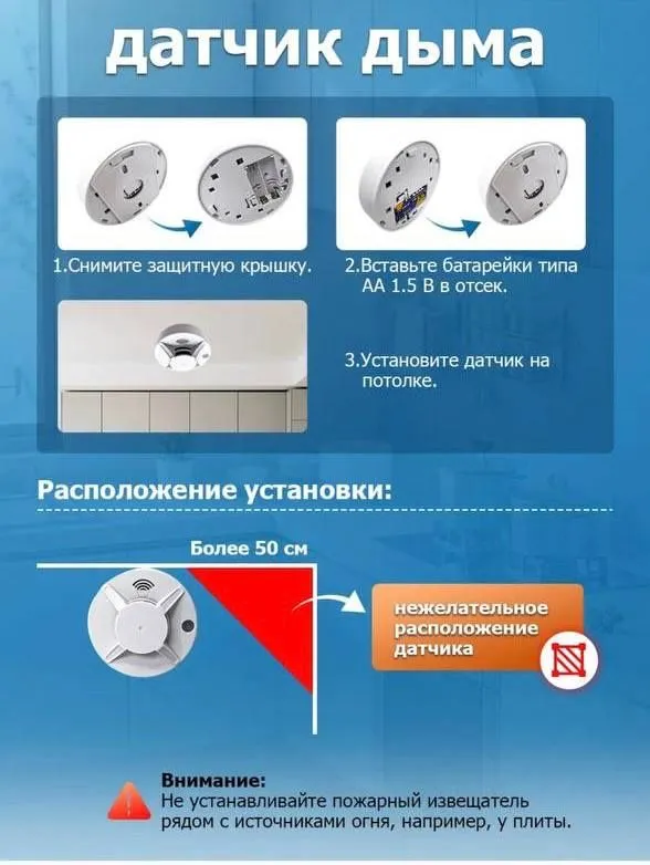 Пожарная сигнализация автономная простота в использовании — фото 2