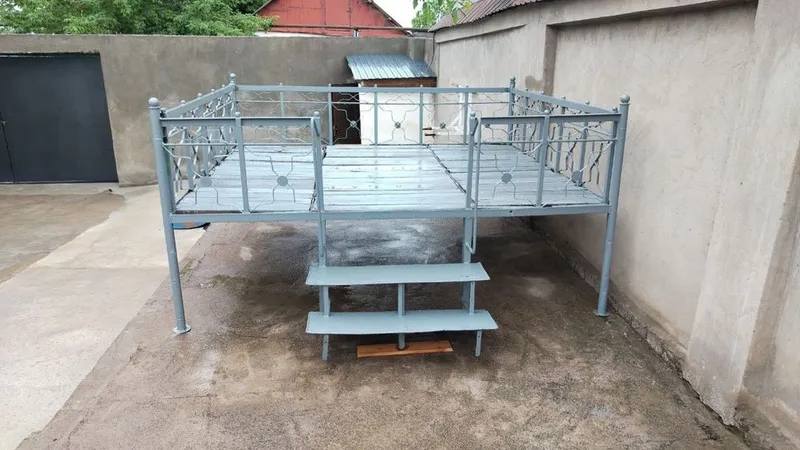 Тапчан железный крепкий СССР 1