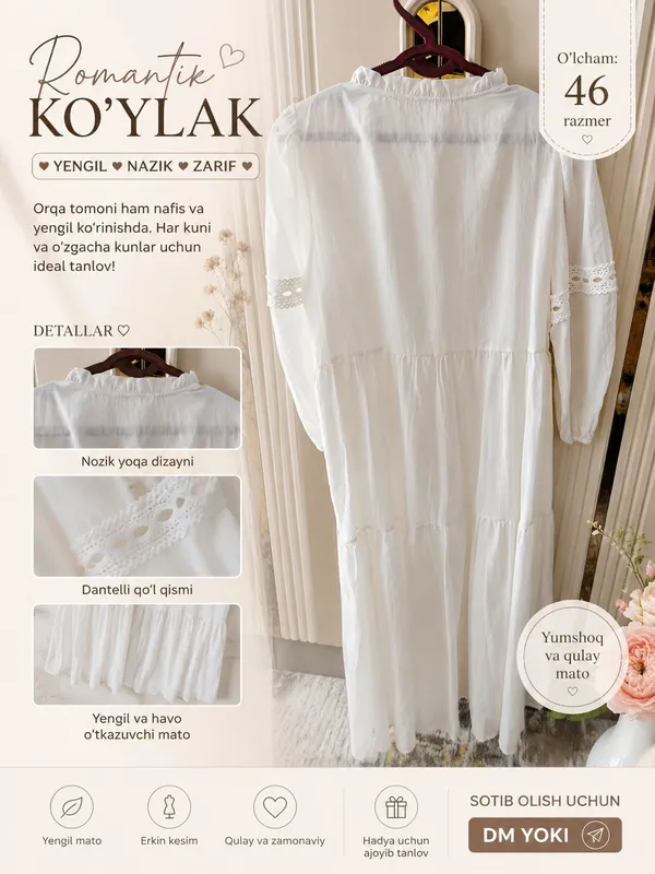 koylagni yarashimi rosa chiroylik yoz uchun kulay 3