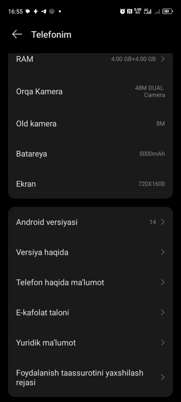 Tecno Spark 30C aybi yoʻq srochni — фото 4